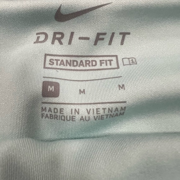 Nike Women's Dri-FIT UV 17" Grid Print Golf Skort Aqua Blue Green Size M - Picture 3 of 14